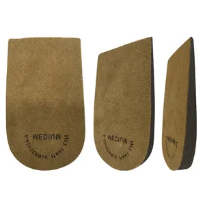 Wholesale Price Patch High Heel Pads For Shoes Rubber Foam Insoles Foot Pain Care Cushion In Suede For Sheet Men Insole