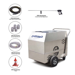 AMSTURDY-limpiador de presión de agua caliente HWE2.2-4, superlimpiador industrial de fábrica, limpiador eléctrico a presión de agua caliente, el mejor precio - Product Image 2