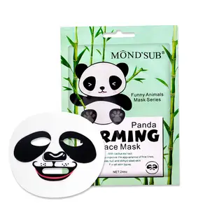 Mond'Sub Lembar Masker Wajah, Masker Wajah, Masker Wajah, Karakter Hewan, Cetakan, Masker Wajah