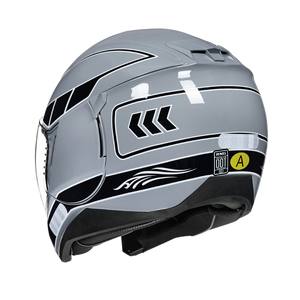 BYB/RNG vague BY-790 vente en gros à bas <span class=keywords><strong>prix</strong></span> adulte unisexe demi-visage tête protection casque de moto - Product Image 3