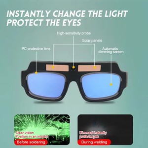 Gafas de Soldadura Automáticas con Atenuación de Luz, Protección Solar y Antideslumbrante, Herramientas para Soldadura con Argón, Mayor Comodidad y Eficiencia - Product Image 4