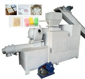 Complete Plant Automatic Screw Vacuum Soap Making Machine toilet soap production line