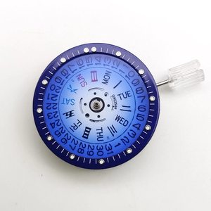 Esfera de Reloj Personalizada OEM de 28.5mm, Transparente, Multicolor, Luminosa, con Anillo de Capítulo para NH35 NH36 NH38 NH70 - Product Image 2