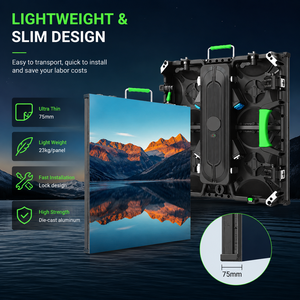 Sistema de Pantalla LED Curva Flexible P2.6 Negra para Alquiler, 8K HDR, para Interiores, con Garantía de 2 Años, <span class=keywords><strong>Adobe</strong></span> RGB 90% - Product Image 4