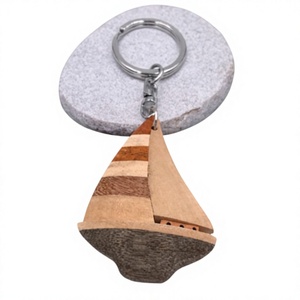 Porte-clés en bois écologique avec texte personnalisé pour hôtel, complexe hôtelier, mariage et cadeaux d'événements - Product Image 1