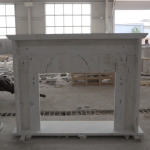 Chimenea de chimenea de mármol bonita natural exquisita tallada a mano de venta directa de fábrica - Product Image 3