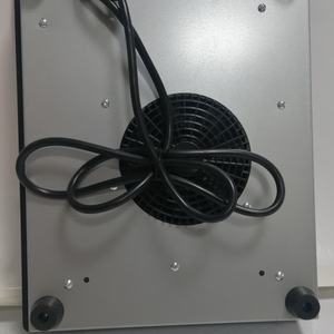 Single Induction Hob Electric Cookerwith Turbo Cooling Fan and Black Crystal Glass Panel - Product Image 4