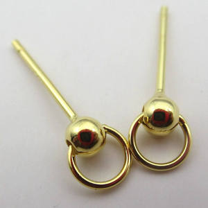 Pendientes de Plata de Ley 925 Sólida con Aro Colgante para Fabricación DIY - Product Image 2