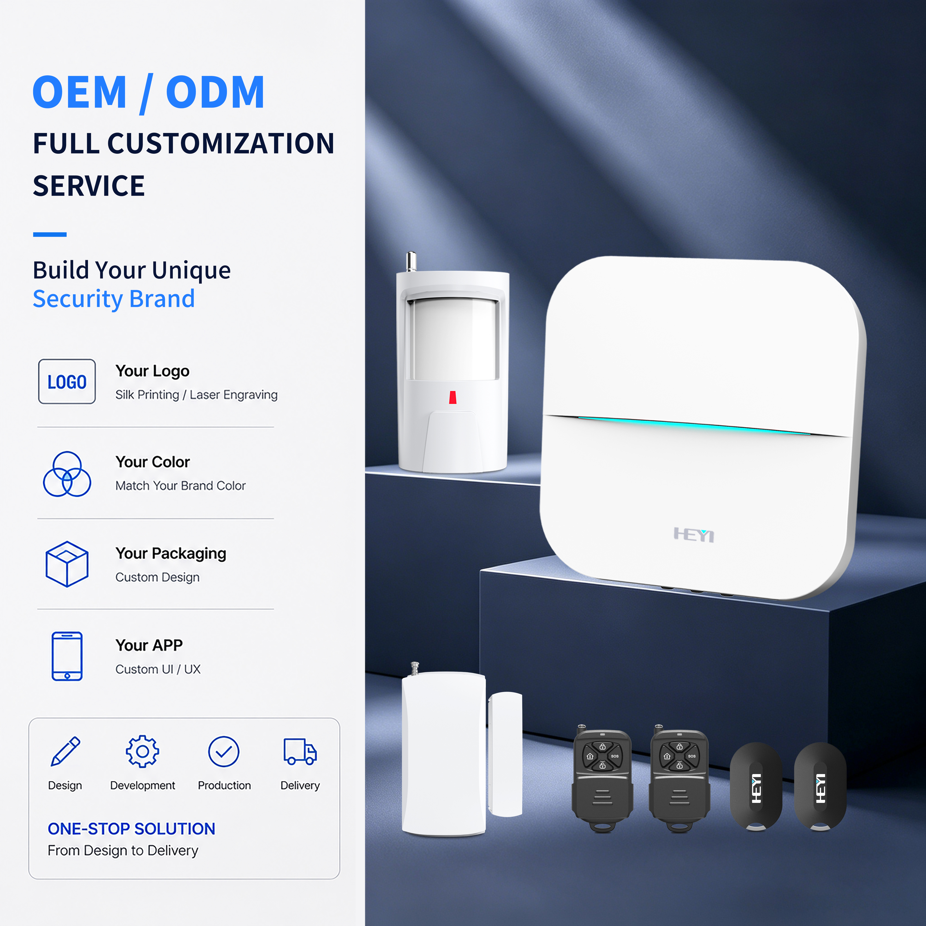 Smart Home WiFi GSM Alarm System for Security Brands and Distributors OEM ODM · image 2