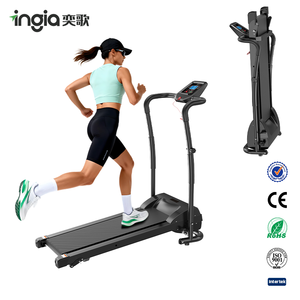 Esteira elétrica portátil com tela LCD Uso Doméstico Dobrável Máquina Running Preço De Fabricação Sem Teste De Freqüência Cardíaca - Product Image 1