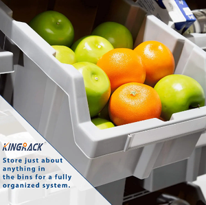 Étagère de rangement de cuisine robuste à 7 niveaux 22 bacs Organisateur de garde-manger/bureau réglable avec supports de rangement classés - Product Image 5