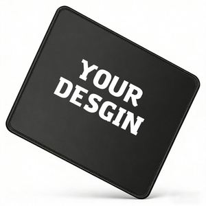 Customize Printing Non-Slip <b>Rubber</b> Base Waterproof Computer Mouse With Stitched <b>Edges</b> Gaming Desk Pad Mat - Product Image 1