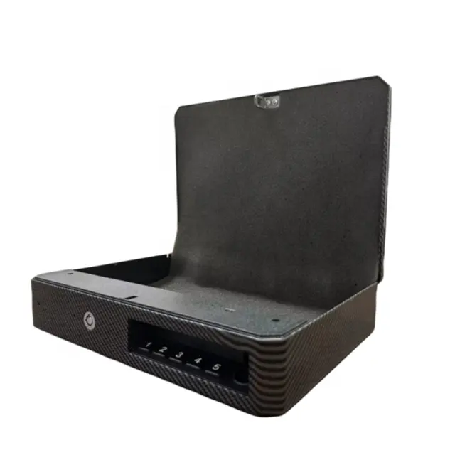 Portable Security Safe Box Combination Digital Safe Box biometric gun safe for Firearm Storage