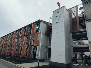 Maison préfabriquée en conteneur de 20 pieds, bâtiment modulaire à faible coût, <span class=keywords><strong>plans</strong></span> de maison en kit à vendre, fabriquée en panneaux sandwich en acier - Product Image 5