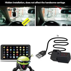 Full <span class=keywords><strong>HD</strong></span> USB Audi đồ đạc 5V Xe <span class=keywords><strong>DVR</strong></span> máy ảnh lái xe ghi đảo ngược sao lưu tầm nhìn ban đêm đa ống kính Android PC hộp đen - Product Image 2