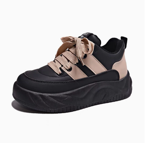 Nuevas Zapatillas Deportivas Casuales de Mujer 2026 de Cuero Genuino con Plataforma Gruesa y Forro Polar, Modelo Explosions Star Board - Product Image 6