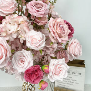 Soporte de pieza central de flor de seda artificial DKB con soportes para pieza central - Product Image 5