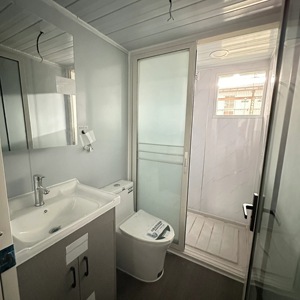 Casa contenedor de Villa prefabricada de gama alta a prueba de viento, impermeable, apartamento de <span class=keywords><strong>abuela</strong></span> de lujo, cabaña prefabricada de 20/40 pies - Product Image 6