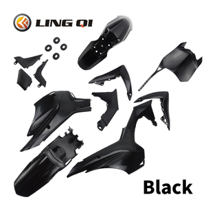 LING <span class=keywords><strong>QI</strong></span> CRF110 Kits de carénage en plastique, Pit Dirt Motor Trail Bike Garde-boue pour SKY-125cc pour enfants <span class=keywords><strong>Mini</strong></span> Dirt Bike - Product Image 2