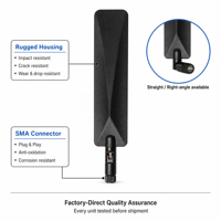 Antenne Blade 5G MIMO à gain élevé 12dBi, large bande 617-6000MHz, SMA mâle, omnidirectionnelle, antenne de routeur 5G, antenne 5G