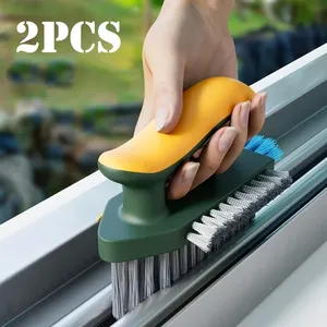 Cepillo de Limpieza Triangular de Silicona Ecológico, Versátil, 1/2 Piezas, Duradero, para Múltiples Superficies, Limpieza de Esquinas - Product Image 6