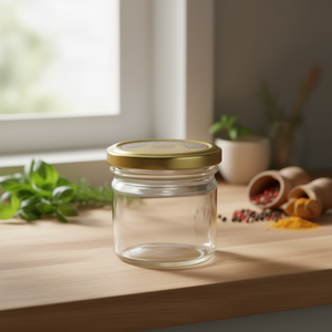 Emsy Screw On Jar 124 Ml With 66mm Lid For Homemade Storage - Product Image 3