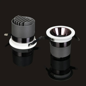 Lámpara de Techo Empotrada Comercial, sin Marco, LED para Interiores, Aluminio Blanco, Regulable, Alimentación CA, 4100K, IP20, CRI90, Garantía de 3 Años - Product Image 1