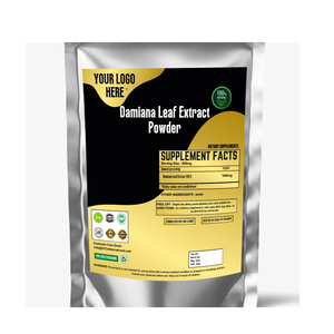 ผงสกัดจากใบ Damiana ออร์แกนิกคุณภาพสูงสารสกัดจากสมุนไพรธรรมชาติสูตรอินเดีย - Product Image 1