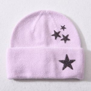 Nuevo Gorro de Invierno Unisex, Suave, Grueso, Cálido y Elástico, de Punto, Liso, al por Mayor, Gorro de Mujer con Puño Grueso - Product Image 1