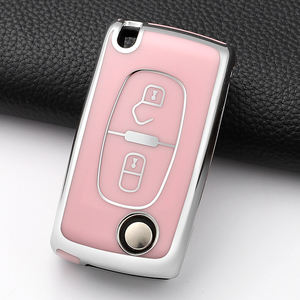 Nueva funda protectora de TPU para llave de coche para Peugeot 107 207 307 308 407 607 3008 5008 <span class=keywords><strong>Citroen</strong></span> <span class=keywords><strong>Xsara</strong></span> <span class=keywords><strong>Picasso</strong></span> C5 C6 C8 Accesorios - Product Image 1