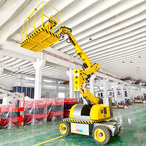 Plataforma Elevadora Móvil de Brazo Articulado Hidráulica Autopropulsada para Trabajos Aéreos, Plataforma de Elevación de Línea - Product Image 1