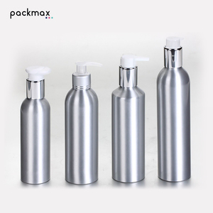 Fournisseur d'usine : Bouteilles en aluminium de 30 à 1000 ml, pots à épaule ronde, flacons en aluminium rechargeables pour lotions et cosmétiques sans bouchon - Product Image 1