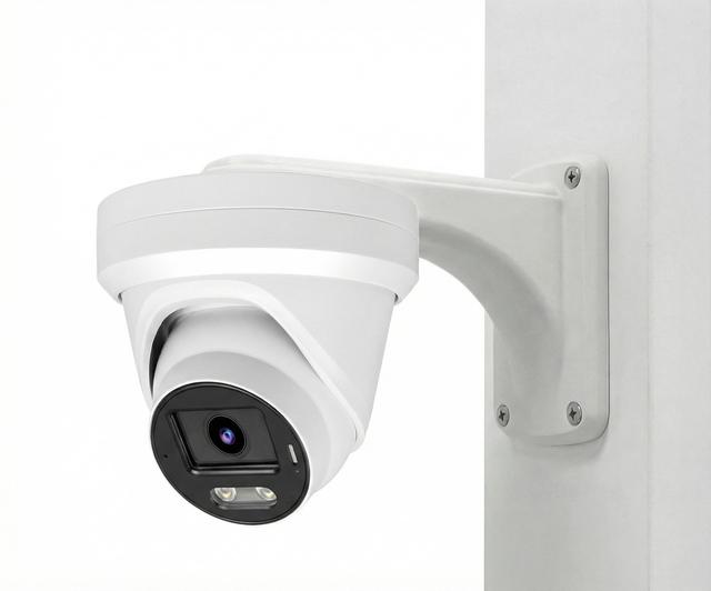 POE IP Security Camera 5MP Full Color Night Vision H.265 Two Way Audio IP66 Waterproof 24/7 Recording NVR Compatible Cloud CMOS