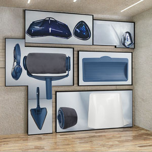 Ensemble d'outils de <span class=keywords><strong>peinture</strong></span> murale bricolage 7 pièces <span class=keywords><strong>rouleau</strong></span> auto-absorbant avec tige télescopique et pinceau à poils Support OEM personnalisable - Product Image 3