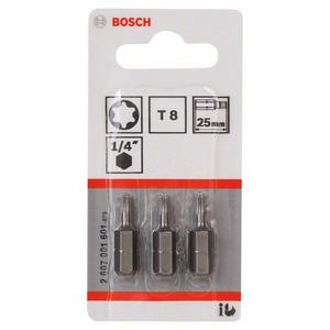 BOSCH - 2607001625 Torx®Broca de destornillador Extra Hard-EAN 3165140301510 INSERTOS PARA BROCAS DE ATORNILLADO - Product Image 2
