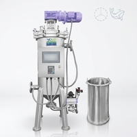 Filtre à haute teneur en solides à nettoyage automatique avec grattoir interne, boîtier en acier inoxydable SS316L, haut débit pour la filtration de l'eau des process miniers
