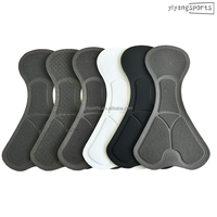 Cuissard de cyclisme à séchage rapide unisexe respirant chamois rembourrage fin Triathlon Pad pour vêtements de sport universel pour hommes femmes