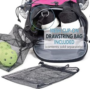 Échantillon gratuit, vente en gros, sac à dos de basketball personnalisé, faible MOQ, imperméable, durable, avec cordon de serrage, sac de pickleball - Product Image 4