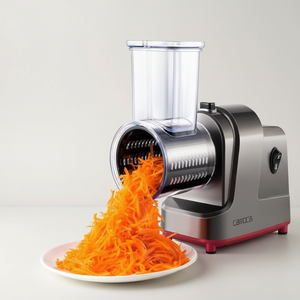 <span class=keywords><strong>Cortador</strong></span> <span class=keywords><strong>de</strong></span> Verduras Eléctrico TEBAK, Rallador para Cocina, Rebanador <span class=keywords><strong>de</strong></span> Frutas y Verduras, Ensaladera Eléctrica Automática - Product Image 1