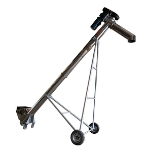 Convoyeur à vis hélicoïdale personnalisable pour le transport de céréales, de poudres et de granulés dans une ligne de production en usine - Product Image 3