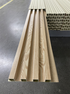 Buona qualità eco-friendly WPC rivestimenti in legno griglie di plastica divano TV sfondo muro di protezione altri materiali da costruzione in plastica - Product Image 3