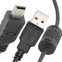Câble de charge pour contrôleur PS3, 1m 1.8m, 3m, câble de charge de données, anneau magnétique, mini USB