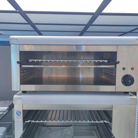 Four à salamandre électrique commercial, pour griller poisson et steaks, en acier inoxydable, à poser sur comptoir, machine à griller infrarouge