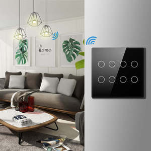 สวิตช์อัจฉริยะติดผนัง ZB-SW-BR WIFI Zigbee มาตรฐานบราซิลและแอฟริกาใต้ รุ่น 124 สวิตช์สัมผัสอัจฉริยะ, สวิตช์บ้านอัจฉริยะ Tuya - Product Image 2