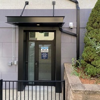 Commercial Résidentiel En Alliage D'aluminium Patio Porte D'entrée Architectural Auvent Auvents Étanche Parasol Ombre Treillis Mur