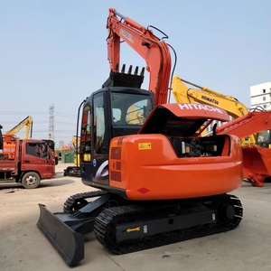 Excavatrice sur chenilles Hitachi ZX70 de 7 tonnes avec peu d'heures de fonctionnement, excavatrice hydraulique Hitachi ZX60 de 6 tonnes, excavatrice sur chenilles de 7 tonnes - Product Image 3