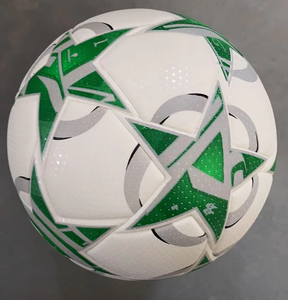 2026 High Quality PU Leather Machine <b>Stitched</b> Soccer Ball with Customizable Logo Size 5 for Game and Favor - Product Image 3
