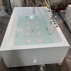 High-End 1.8m Freestanding Spa Hot <strong>Tub</strong> 3 Person Outdoor Bathroom Japanese Soaking Bluetooth Thermostat Whirlpool Massage 60gal+ - Product Image 3