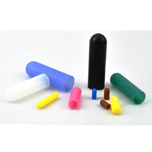 Capuchon de tube en plastique isolé en vinyle avec filetage en caoutchouc de silicone personnalisé OEM personnalisé avec protection souple Capuchon d'extrémité de tuyau à vis