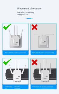 AC300M Neuer WLAN-Repeater Wireless Routing 2.G Signal verstärker Netzwerk erweiterungs verstärker 300M MINI <span class=keywords><strong>WIFI</strong></span> BOOSTER - Product Image 4